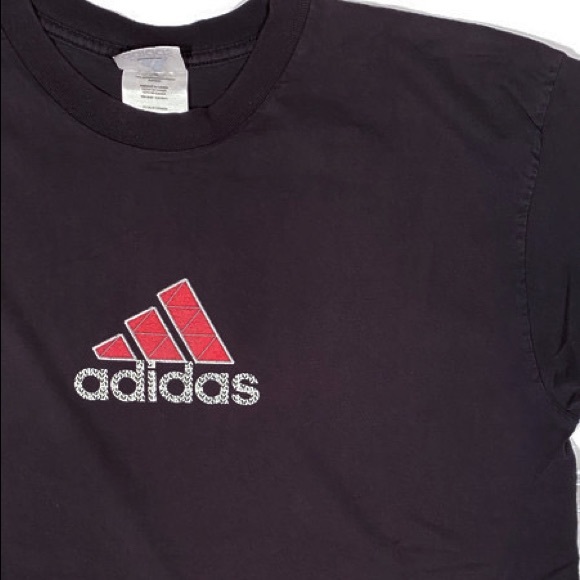90’s Adidas Spell Out Graphic Tee - Picture 3 of 4